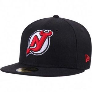 New Jersey Devils New Era Fitted Cap sz 7 3/8